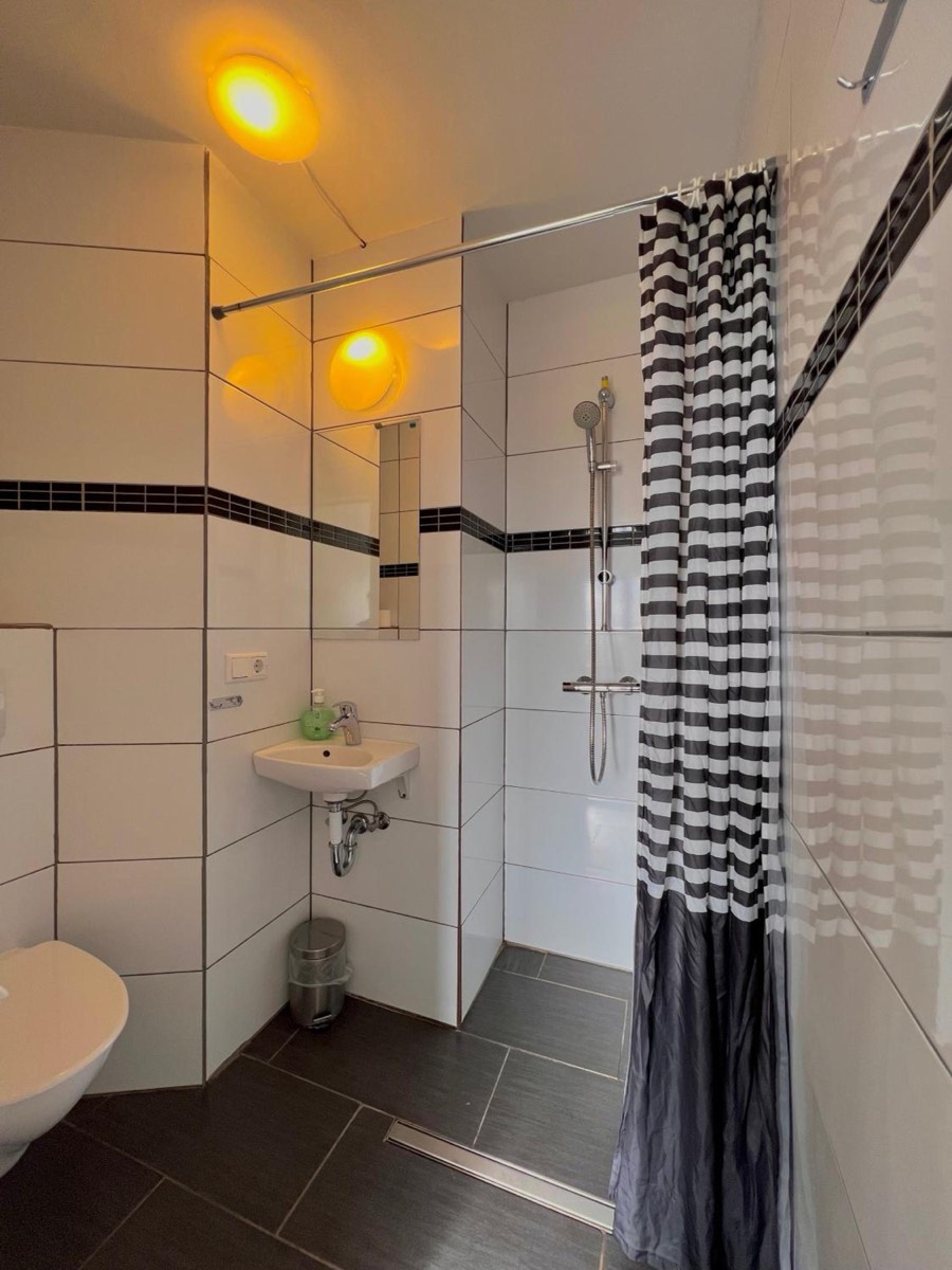 Private bathroom at Nýpugarðar